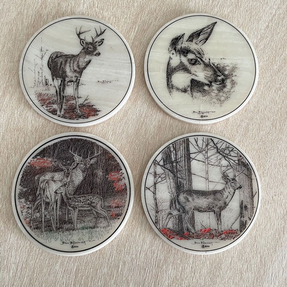 Vintage Don Northcutt Coaster Set